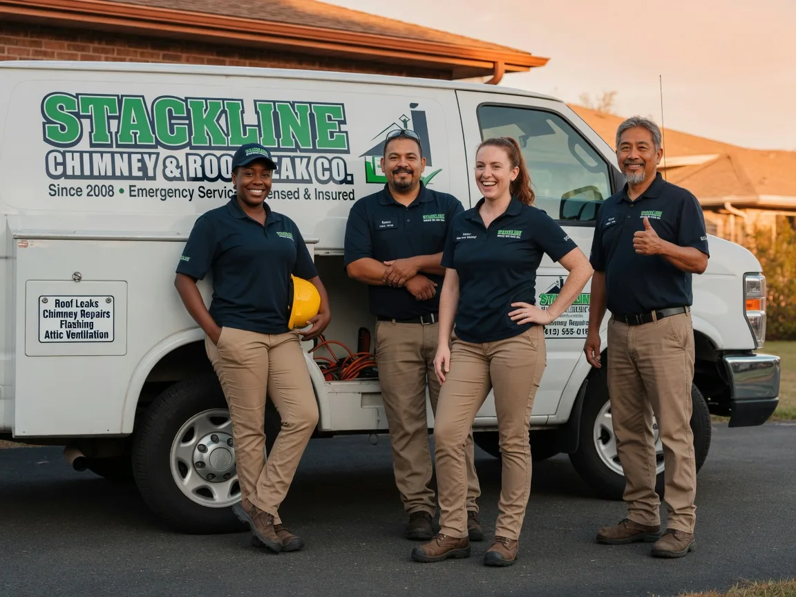 Chimney flashing repair company in West Hills, CA